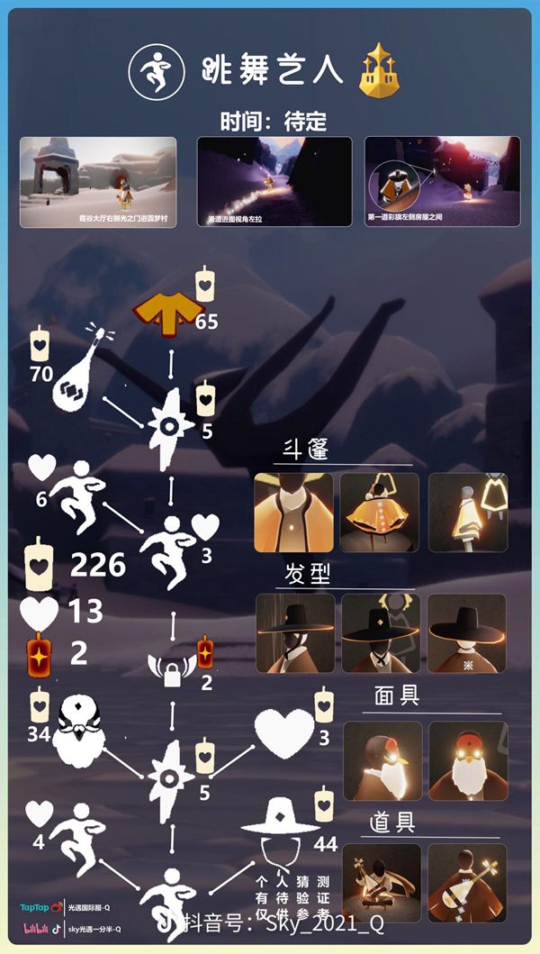 《光遇》夢(mèng)想季全復(fù)刻先祖兌換表分享