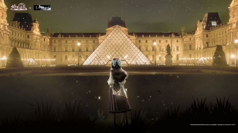 參觀羅浮宮不用去法國(guó)！《時(shí)光公主》x《羅浮宮Louvre》跨界聯(lián)動(dòng)正式展開