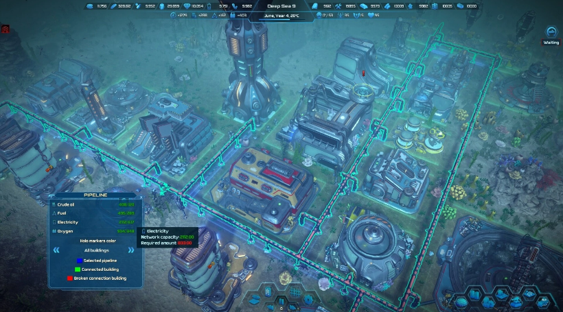 海底生存建造游戲《水之城》上線(xiàn) Steam：水下重建人類(lèi)文明