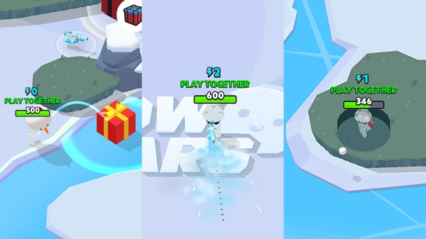 《天天玩樂園》推出新游戲「SnowWars.io」！在純白的雪地上來(lái)一場(chǎng)愉快雪仗