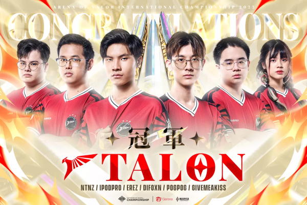 泰國勁旅Talon勇奪AIC2023冠軍！Garena 公開《傳說對(duì)決》2024未來展望