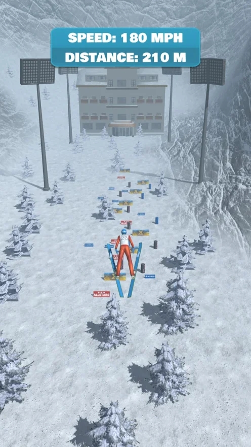 滑雪坡道跳躍截圖(4)