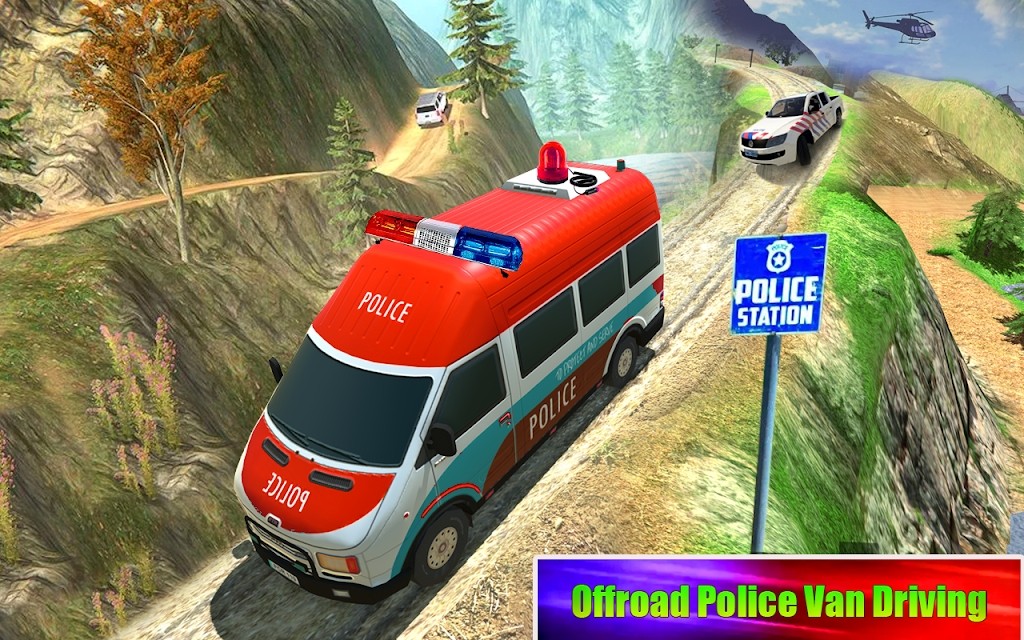 警車(chē)駕駛公路越野截圖(4)