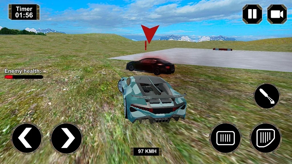 軍車追逐駕駛3D截圖(2)