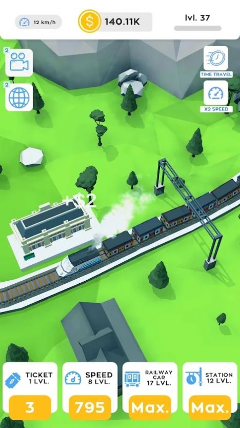 空閑火車(chē)鐵路大亨2022截圖(4)