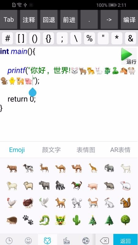 C語(yǔ)言編譯器截圖(3)