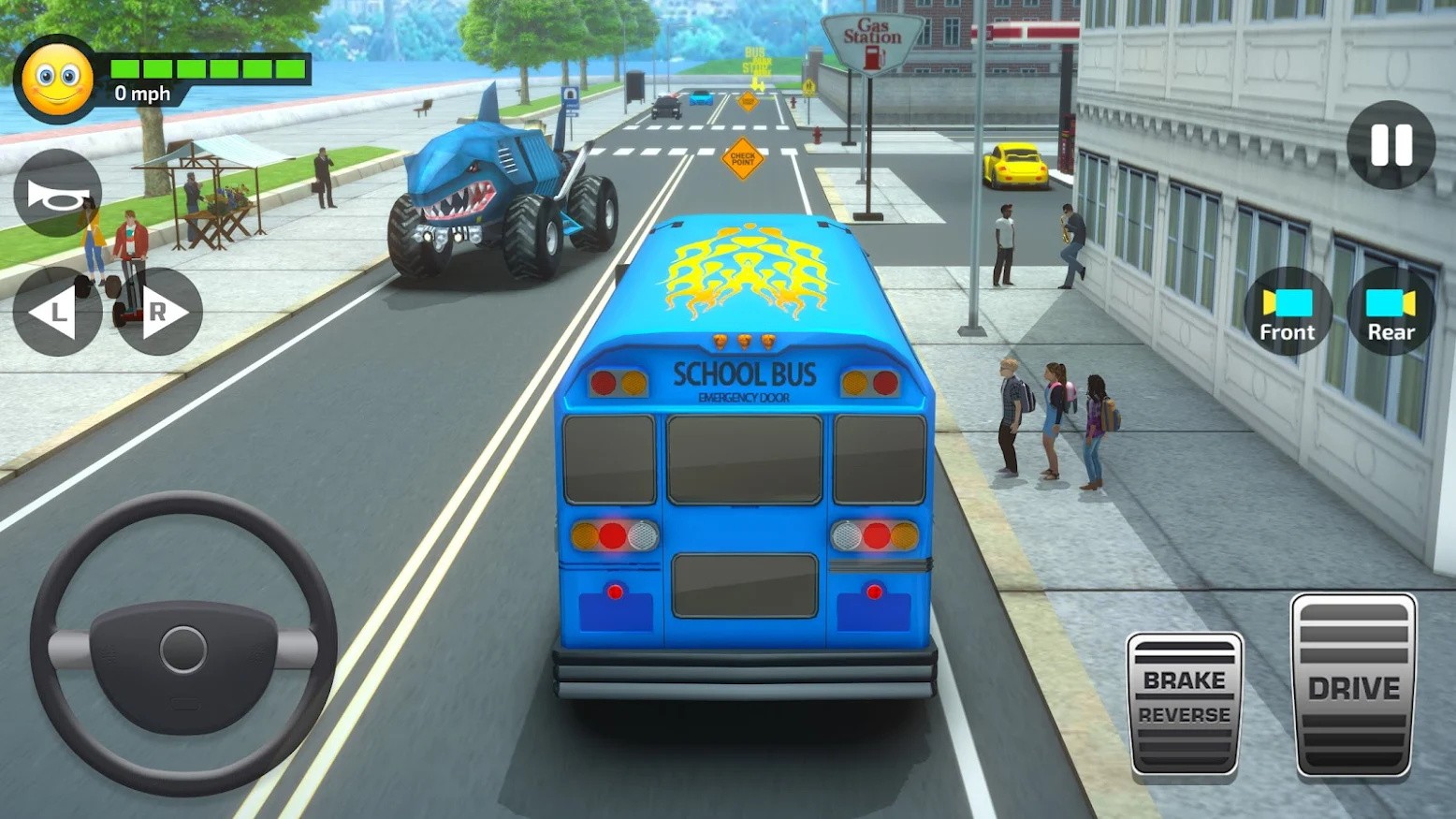 校車(chē)巴士模擬器截圖(2)
