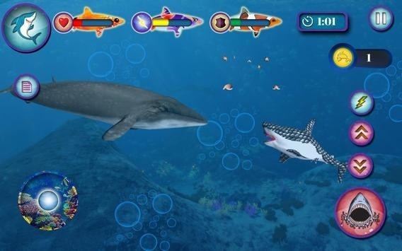海洋鯊魚模擬器截圖(2)