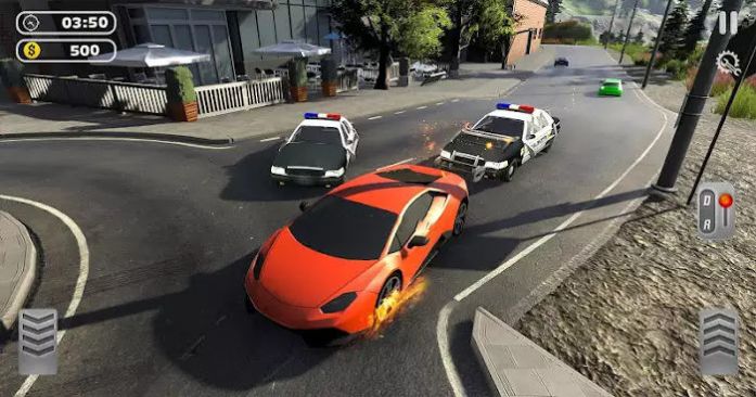 美國(guó)城市警車(chē)追逐截圖(4)