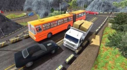 山路貨運(yùn)卡車(chē)駕駛模擬截圖(3)
