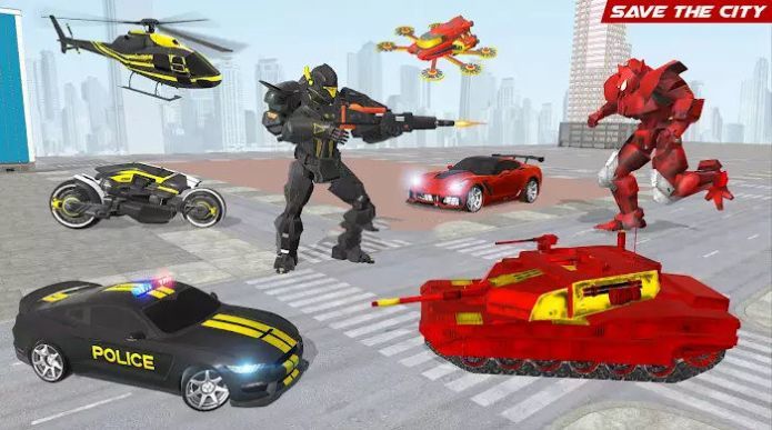 美國警用機(jī)器人汽車大戰(zhàn)截圖(4)