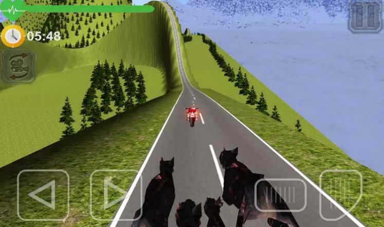 僵尸高速公路自行車(chē)駕駛截圖(1)