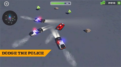 躲避警車追擊截圖(1)
