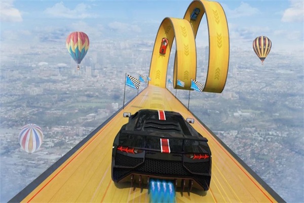 超級汽車特技比賽3D截圖(2)