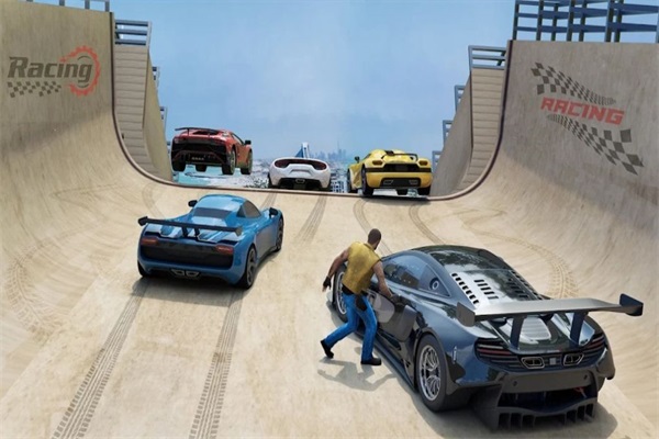 超級汽車特技比賽3D截圖(4)