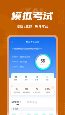 中西醫(yī)結(jié)合執(zhí)業(yè)醫(yī)師聚題庫(kù)截圖(5)
