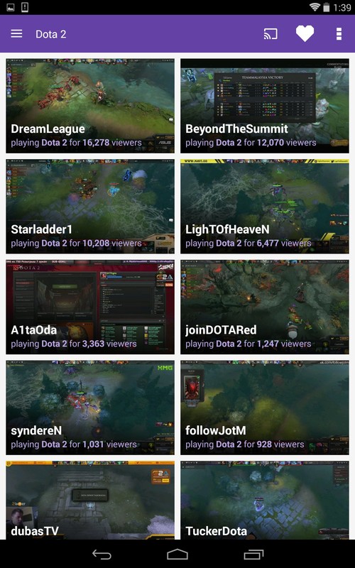 twitch手機版截圖(1)