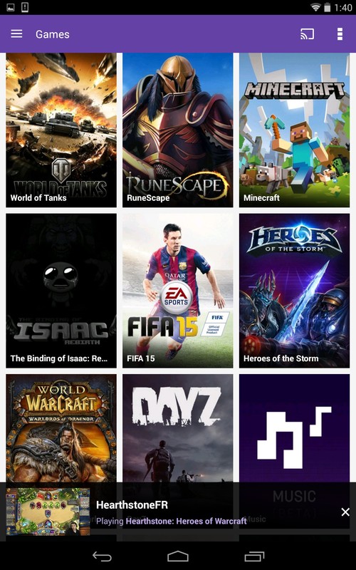 twitch手機版截圖(2)