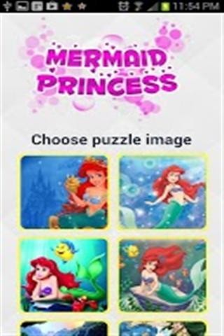 人魚(yú)公主拼圖 Mermaid Princess Puzzles截圖(4)