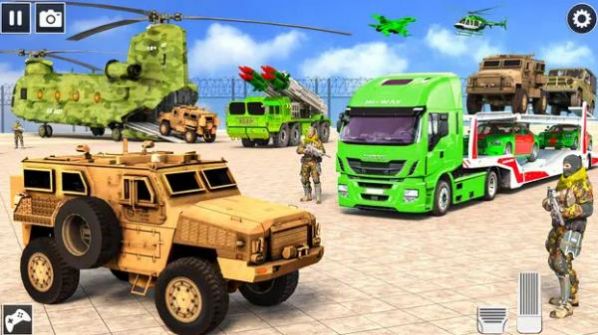 美國(guó)陸軍貨車運(yùn)輸截圖(4)
