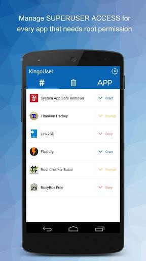 權限管理KingoUser截圖(1)