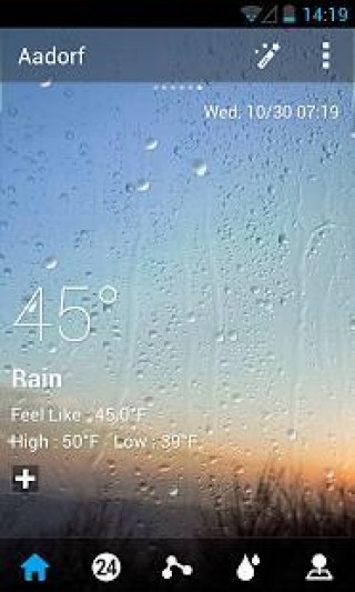 默認(rèn)動態(tài)背景2.0 GO天氣EX截圖(1)