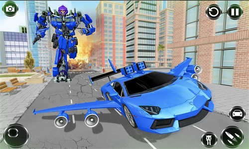 飛行汽車(chē)超級(jí)機(jī)器人截圖(1)