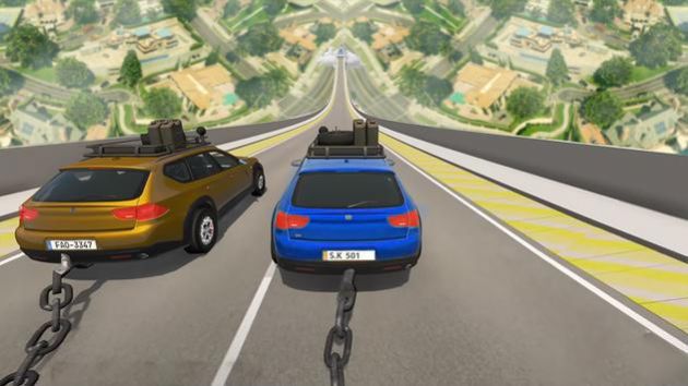 瘋狂的鏈式汽車司機截圖(2)