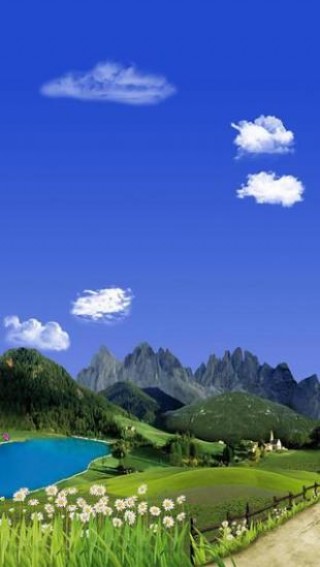 美麗山水-綠豆動態(tài)壁紙截圖(3)
