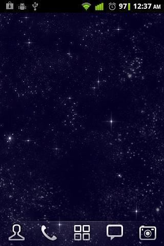 閃爍的星星動(dòng)態(tài)壁紙截圖(1)