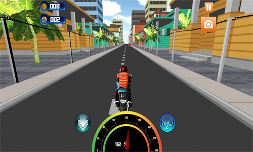 真實(shí)公路摩托車3D截圖(1)