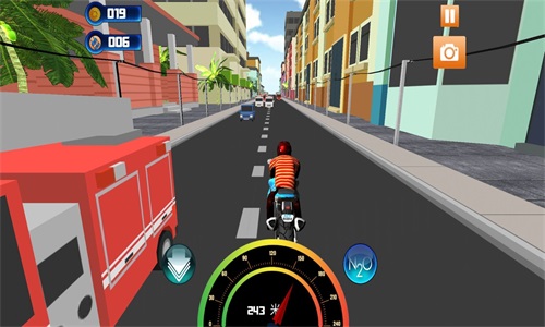 真實(shí)公路摩托車3D截圖(4)
