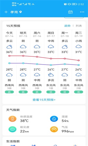 本時天氣截圖(1)