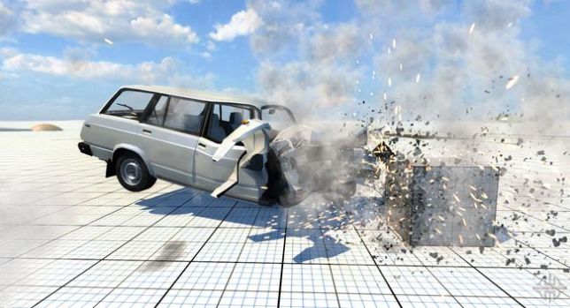 撞車交通模擬截圖(2)
