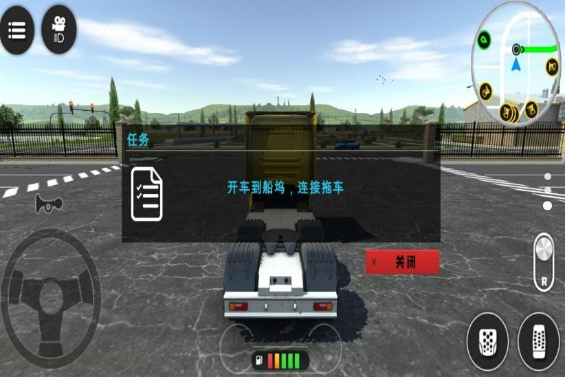 模擬挖掘機施工截圖(1)