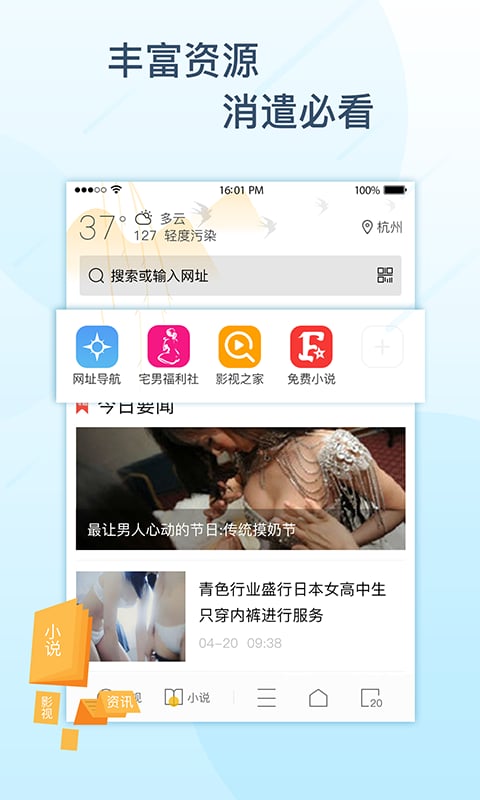 極搜瀏覽器v2.29截圖(1)
