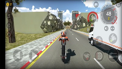 摩托車公路駕駛截圖(2)
