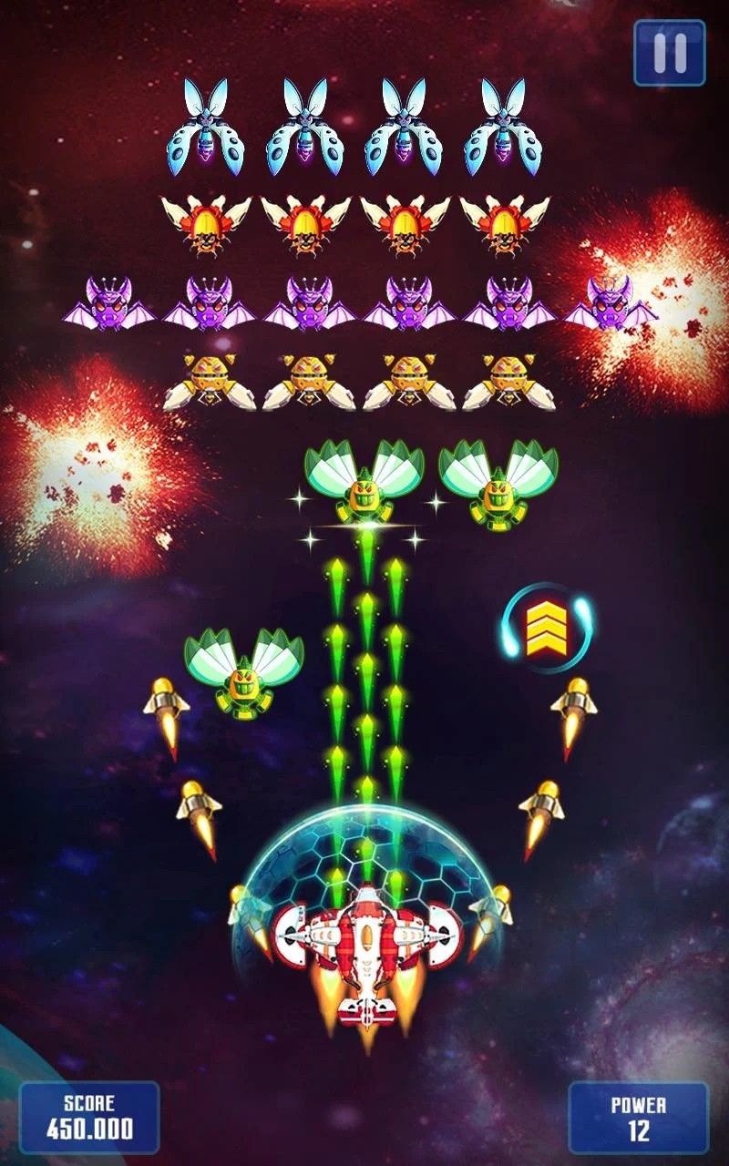 銀河之戰(zhàn)：深空射手內購版截圖(1)
