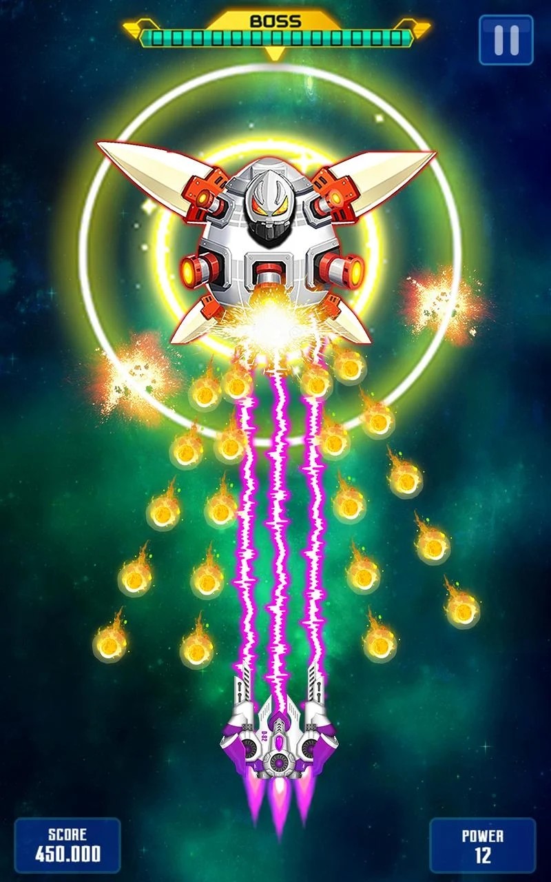 銀河之戰(zhàn)：深空射手內購版截圖(2)