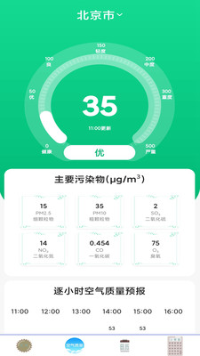 每日天氣預(yù)報(bào)文字版截圖(3)