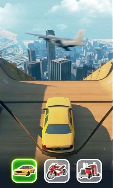 巨型坡道汽車跳躍截圖(4)