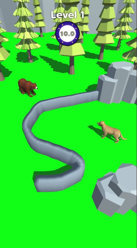 畫墻保護(hù)狗狗3D截圖(3)