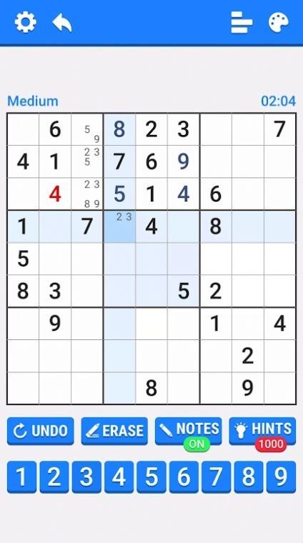 數(shù)獨經(jīng)典益智截圖(3)