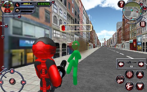 火柴人繩索英雄3d版截圖(1)