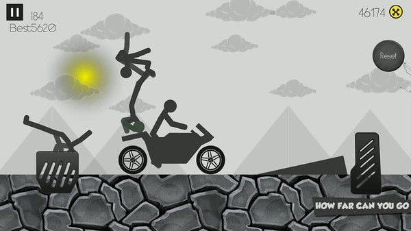火柴人自行車毀滅截圖(2)