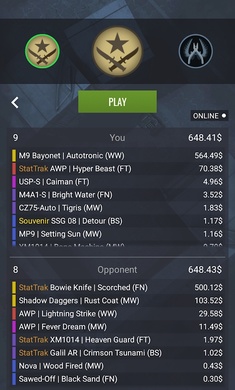 csgo開(kāi)箱模擬器手機(jī)版截圖(4)