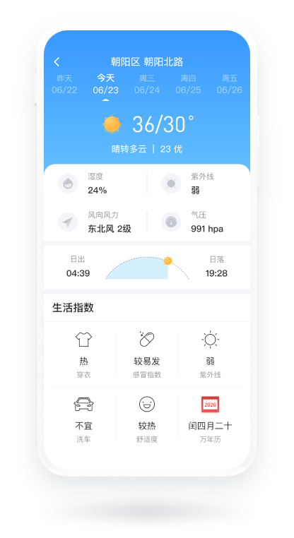 實(shí)時(shí)天氣降雨預(yù)報(bào)截圖(1)