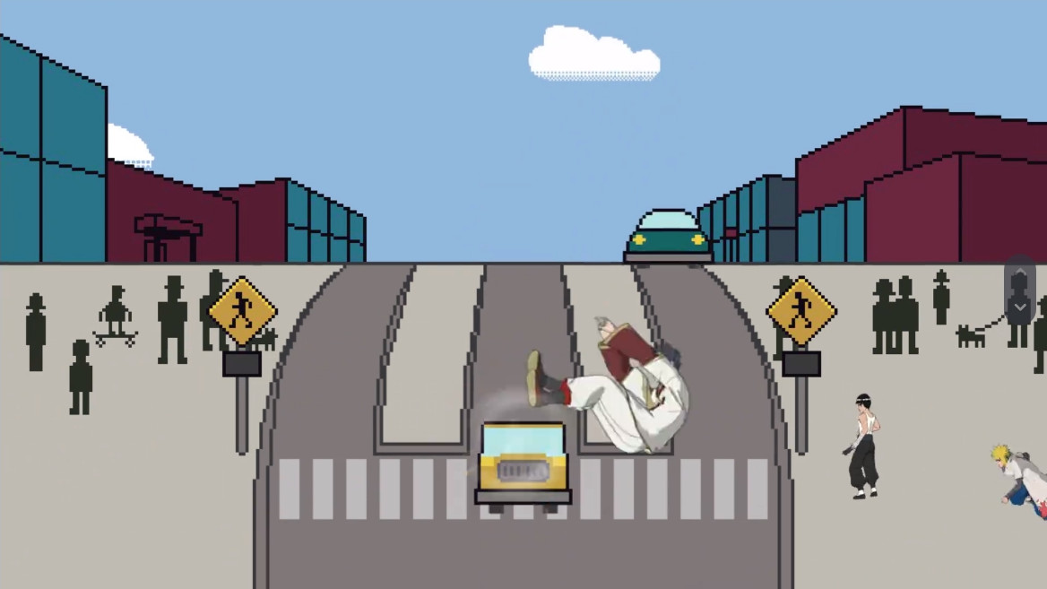 火影過(guò)馬路截圖(1)