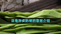豆角咋賣的梗的意思介紹