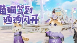 靈貓?zhí)мI喜接客，全新坐騎【乘月歸】萌動上線！